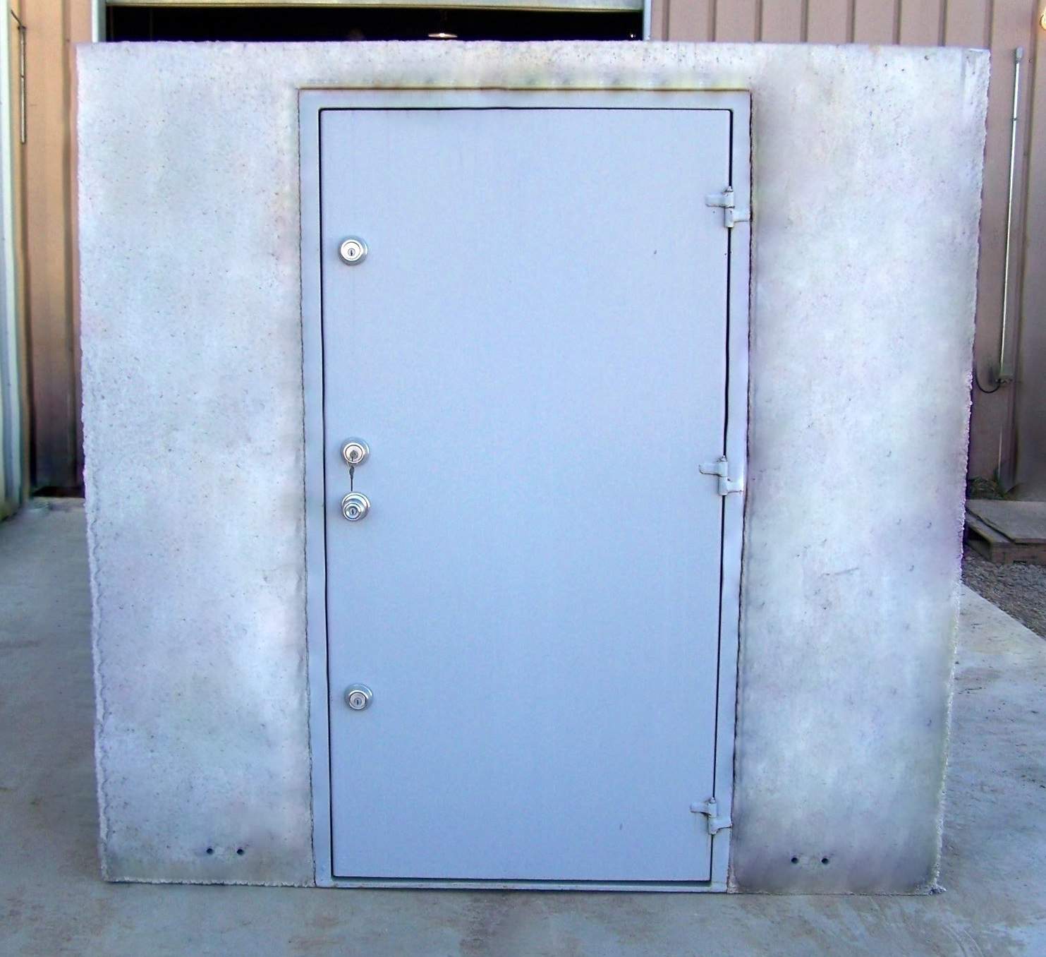 Concrete Safe Room