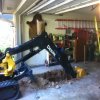 Under Garage Storm Shelter Elite Series Installation 2